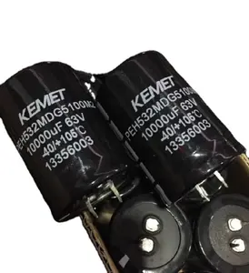 Nuevo y original condensador electrolítico americano KEMET 10000UF 63V 35*50mm