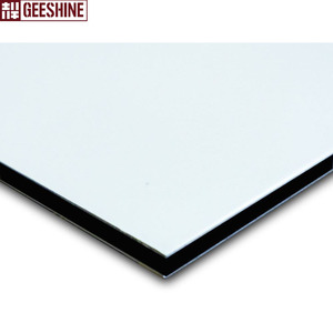 Hai bên màu trắng không gián đoạn nhôm Composite Panels ACP tường tấm ốp/phân vùng <span class=keywords><strong>ACM</strong></span> - Product Image 2