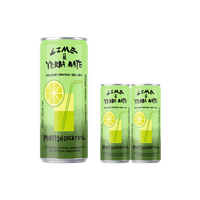 Cocktail protéiné au Yerba Maté et au Whey, 10% ABV, sans sucre, boisson alcoolisée en conserve/bouteille pour le fitness, 330ml, boisson protéinée