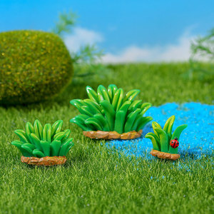 Ornements d'animaux miniatures en résine, ensemble de canards et grenouilles, décoration de table et de jardin - Product Image 2
