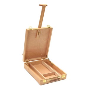 Chiyuan Wooden <b>Easel</b> 35.5cm x 26.5cm Adjustable Height Art Painting Stand For Students Desktop Use - Product Image 2