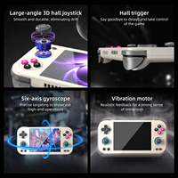 Console de jeux rétro RG476H Android 13 8+128 Go PSP PS1 PS2 avec Wifi et Bluetooth, puce Unisoc T820, écran tactile, multi-émulateurs