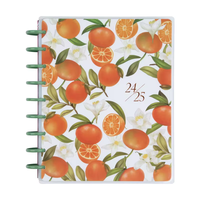 Carnet à couverture rigide en cuir et papier personnalisé 2026 avec reliure à feuilles mobiles – Option cadeau – Agenda quotidien/mensuel et livre de recettes