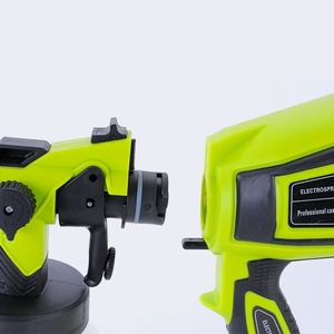 Pistolet de pulvérisation électrique sans fil LVLP à faible teneur en COV et haute efficacité, alimenté par batterie au lithium, pour peinture automobile et de meubles, idéal pour le bricolage et l'usage industriel - Product Image 5