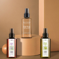 Bouteille pulvérisateur de parfum en plastique, 1 pièce, bouteille pour parfum, brume Fine continue, style antibactérien, pour les mains, désinfectant, cic, 100ml