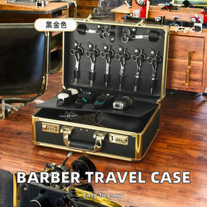 Valise de voyage professionnelle de luxe à roulettes pour maquillage et coiffure avec serrure à code, idéale pour le rangement d'outils – Vente en gros usine - Product Image 5