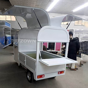 Remorque de Restauration Mobile Robuste avec Châssis, Pack d'Équipement Personnalisé pour Barbecue, Pizza, Boissons et Vente en Extérieur - Product Image 5
