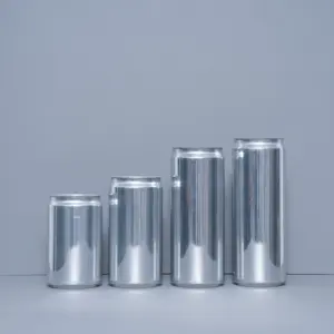 355ml 330ml 250ml 200ml blank aluminum tin can for beverage soft drinks beer and soda can with easy open lid empty can