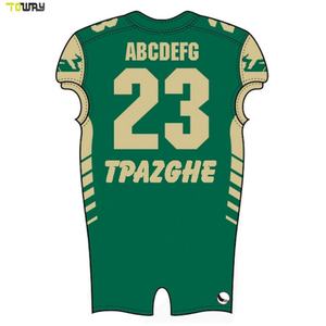 Uniformes de football américain pour jeunes en gros, respirants, grandes tailles, 100 % polyester - Product Image 2