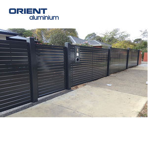 Panneau à lamelles en aluminium d'écran de <span class=keywords><strong>vue</strong></span> de protection d'intimité de marché clôturant pour le jardin nouveau de haute qualité - Product Image 3