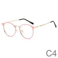 2024 nuevo estilo gafas anti luz azul para mujer moda anti Bloqueo de luz azul gafas de ordenador monturas de gafas ópticas