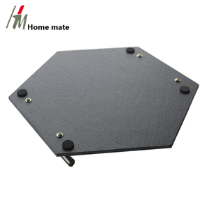 <span class=keywords><strong>Plateau</strong></span> de service fromage <span class=keywords><strong>en</strong></span> <span class=keywords><strong>ardoise</strong></span> personnalisée, cadeau rustique, <span class=keywords><strong>en</strong></span> <span class=keywords><strong>ardoise</strong></span> hexagonale, <span class=keywords><strong>avec</strong></span> <span class=keywords><strong>poignées</strong></span> <span class=keywords><strong>en</strong></span> métal doré, 50 pièces - Product Image 5
