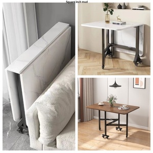 Modern Multifunctional Folding <strong>Table</strong> Suitable for Small Apartments with a Heat-resistant and Wear-resistant Tabletop - Product Image 6