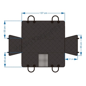 Yangyangpet thêm bền <span class=keywords><strong>YKK</strong></span> dây kéo võng chó xe Ghế bìa chống thấm nước chống nước cho ghế sau cửa sổ du lịch tính năng - Product Image 2