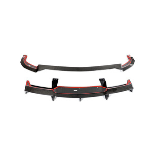 Diffuseur de pare-chocs arrière en fibre de carbone 2 pièces/ensemble pour <span class=keywords><strong>Chevrolet</strong></span> <span class=keywords><strong>Corvette</strong></span> C8 Z06 2023-2024 - Product Image 6