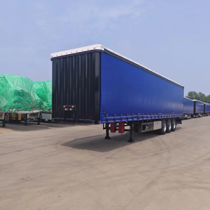 Semirremolque Chitu de 3 Ejes y 60 Toneladas, Tipo Caja Cerrada de Acero, para Carga Seca, con Capacidad de Carga Máxima de 70000 kg, en Venta - Product Image 1