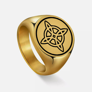 <span class=keywords><strong>Anillo</strong></span> <span class=keywords><strong>de</strong></span> Acero Inoxidable R177, <span class=keywords><strong>Nudo</strong></span> <span class=keywords><strong>de</strong></span> <span class=keywords><strong>Bruja</strong></span>, Poder <span class=keywords><strong>de</strong></span> los 4 Elementos, Magia Mística, Brujería, Wicca, Amuleto, Talismán, Joyería - Product Image 4