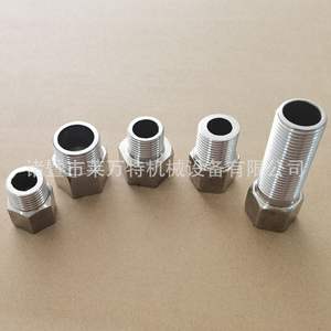 Raccords de plomberie en acier inoxydable de 1 pouce, à 4 points et 6 points, avec filetage interne et externe, filetage étendu - Product Image 2