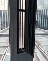 Pasif Ev Yeşil Projesi için Termal Kesme Enerji Verimli Yüksek Performanslı Üçlü Camlı Alüminyum Kanatlı Pencere