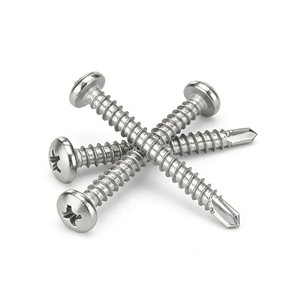 Vis autoperceuses et autotaraudeuses métriques à tête cylindrique en acier inoxydable 410 pour portes en aluminium de l'usine Bibo Yaente - Product Image 5