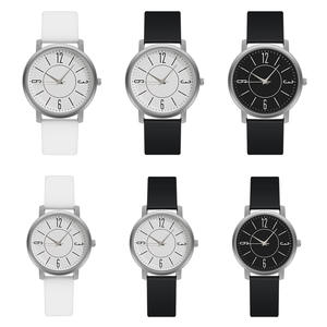 Femmes Hommes <span class=keywords><strong>Montre</strong></span> à Quartz Numérique Couple Montres pour Cadeau Boîtier en Alliage Bracelet en Silicone <span class=keywords><strong>Montre</strong></span> pour Hommes et Femmes Style Polyvalent - Product Image 6