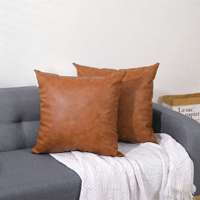 Housse de coussin de canapé pour salon et chambre à coucher, fermeture éclair invisible, taie d'oreiller lavable