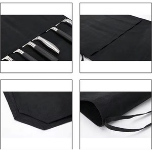 Échantillon Gratuit : Housse de Rangement pour Couteaux de Chef en Toile Cirée Robuste avec 6 Emplacements – Étui de Transport pour Couteaux - Product Image 5