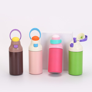 550ml 700ml Color Block Vacuum Insulated Water <b>Bottle</b> SUS316 Stainless Steel Leakproof Portable Travel <b>Thermos</b> Cup Custom Logo - Product Image 4
