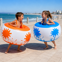 Ballon à bulles gonflable en PVC de qualité supérieure pour enfants avec poignées de sécurité pour les jeux de fête en famille en plein air