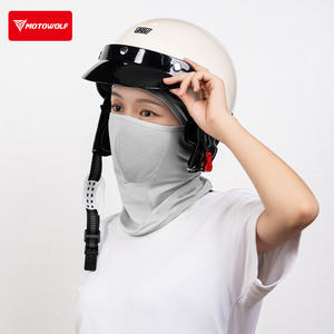 หน้ากากบาลาคลาวา MOTOWOLF FM5 ระบายอากาศได้ดี สำหรับรถจักรยานยนต์ ใช้กับหมวกกันน็อค ปิดคลุมศีรษะ - Product Image 4