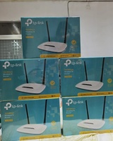 Tp-link-enrutador inalámbrico de 4 puertos, enrutador TL-WR841N N con paquete en inglés, 300Mbps, en Stock