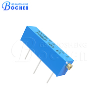 Potentiomètre de réglage à faible profil 3006P multitours avec commande vocale pour démarrage du moteur