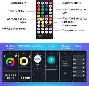 144 wát LED giai đoạn rửa thanh RGB tường thông minh máy giặt không thấm nước DJ đèn với ứng dụng và điều khiển từ xa cho lễ hội Wedding party chiếu sáng - Product Image 3