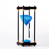 Minuteur sablier transparent moderne en gros, disponible en plusieurs tailles (S/M/L) pour la maison, le bureau, les jeux et la cuisine