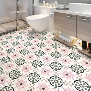 Carreaux métalliques émaillés en marbre céramique faits à la main de Style nordique <span class=keywords><strong>rose</strong></span> 300x300 Carreaux muraux de <span class=keywords><strong>cuisine</strong></span> antidérapants pour balcon toilette - Product Image 3