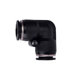 Raccord rapide pneumatique en L Apocalypse à 90 degrés pour tuyau d'air PV-4/6/8/10/12/16mm en plastiques techniques - Product Image 2