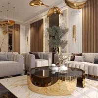 Lustre suspendu en métal pour salon ANNO, décoration de luxe, luminaire de lustre