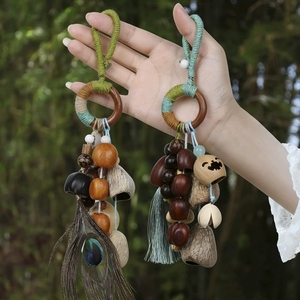 Wholesale DIY Natural Fruit Shell <b>Wind</b> <b>Chime</b> Kit For Home And Auto Decoration - Product Image 2