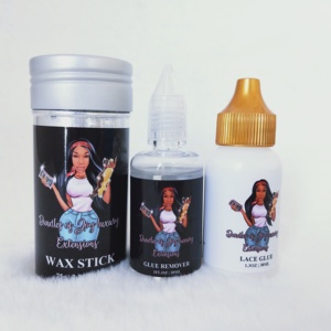 Kit de instalación de Peluca de encaje profesional para peluca de pelo rizado, barra de <span class=keywords><strong>cera</strong></span> con control de bordes y pegamento de encaje al por mayor - Product Image 5