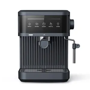 Mesin kopi profesional 110v-240v kustom mesin kopi pintar kantor mesin kopi semi-otomatis