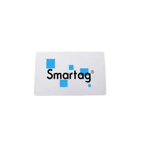 Cartes RFID PVC 1K 13.56 MHz puces blanc noir imprimé jet d'encre transparent imprimable pour serrure de porte d'hôtel d'affaires