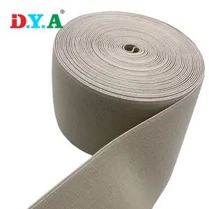 Strong/Good elasticity wide woven elastic band for shoes