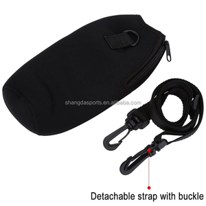 Portabotellas de <span class=keywords><strong>neopreno</strong></span> aislado para <span class=keywords><strong>botella</strong></span> de agua, <span class=keywords><strong>funda</strong></span> para <span class=keywords><strong>botella</strong></span> de agua, 500ML, correa de hombro ajustable - Product Image 2