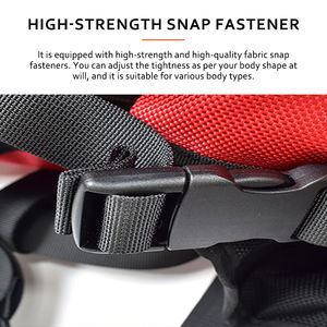 تورنت الكبار. سترة إنقاذ عالية الجودة من قماش أكسفورد الأحمر لعام 196N مع سترة النجاة للرابيد للبالغين - Product Image 6