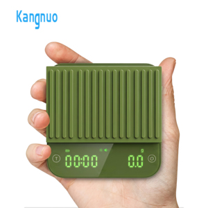 Bilancia Digitale per Caffè con Timer, 2000g/0.1g, Ricaricabile, con Tappetino in Silicone, Mini Bilancia per Espresso e Preparazione Caffè, Ottimo Prezzo - Product Image 1