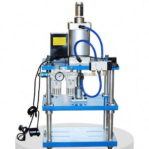 Four Column Three Board 200kg Pneumatic Punch Press Machine <b>Playing</b> <b>Card</b> Manual Electric Driven Pneumatic Punching Machine - Product Image 2