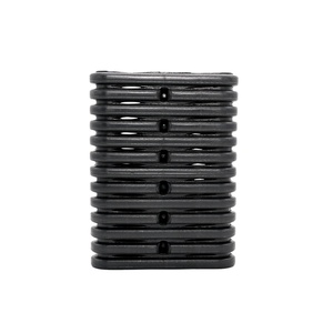 Tuyau de drainage plat en HDPE de 158 mm, design perforé et ondulé pour le drainage des gazon artificiels - Product Image 2