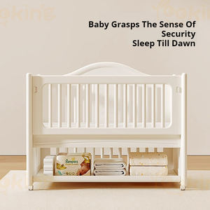 Cuna <span class=keywords><strong>Colecho</strong></span> con Diseño de Barandilla sin Obstáculos para Mayor Seguridad - Product Image 4