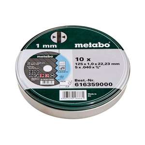 METABO - 616358000 Disques à tronçonner SP Inox, TF 41 (10 pièces) -EAN 4007430166654 LAMES ET DISQUES DE COUPE LAMES DIAMANTES - Product Image 1