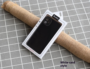 Best-seller Vente en gros quantité minimale de commande bas étui de protection intelligent en papier kraft brun blanc pour téléphone portable Boîte d'emballage avec insert en plastique - Product Image 4